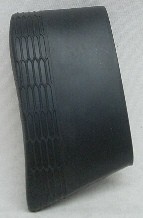 Überziehschaftkappe Pard007 - 24mm Gummi schwarz