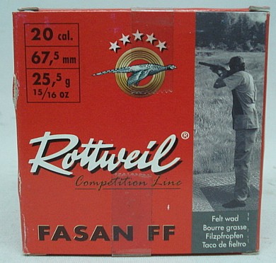 Fasan FF20/67,5 - 2,0mm/24g -Skeet- (a25)
