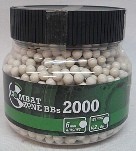 Combat Zone Basic BB 6mm, - 0,20g/weiß/2000stk