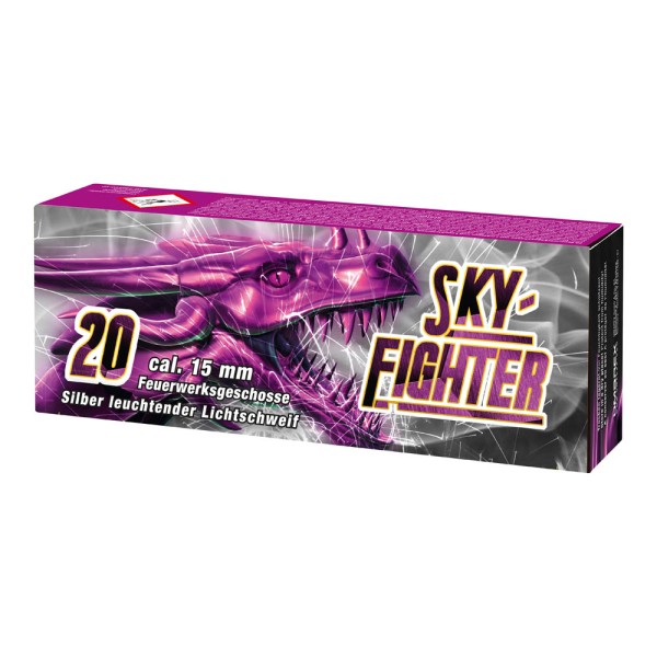 Sky Fighter 20er - silberner Lichtschweif
